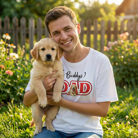 Royal Pawtrait Tee | Your Pet, Duke of Cuteness | 240 GSM Premium Oversized | FurEverMine.store