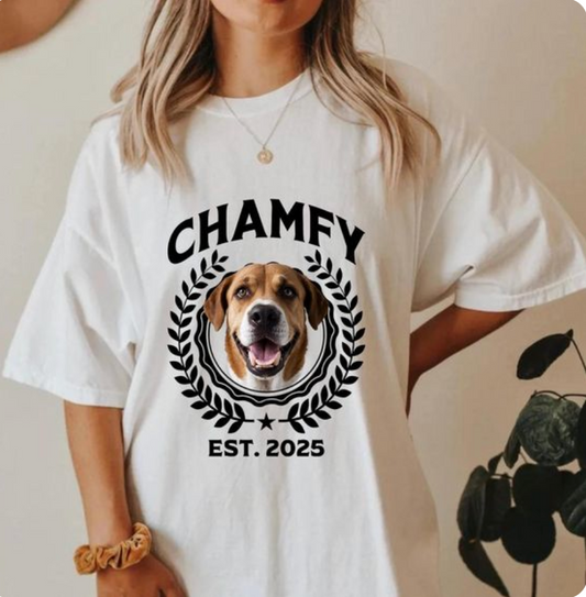 Tail-Wagging Superstar Tee | Your Pet, Born to Shine | 240 GSM Premium Oversized | FurEverMine.store