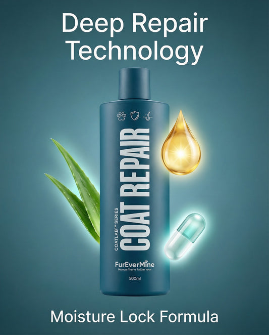 Coat Repair Shampoo for Dogs – Repairs Damaged Fur & Restores Shine