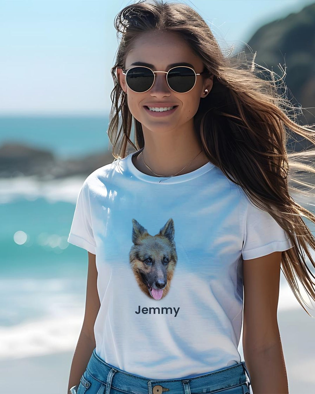 Best Dog Mom Ever Tee | Certified by Your Fur Baby | 240 GSM Premium Oversized | FurEverMine.store